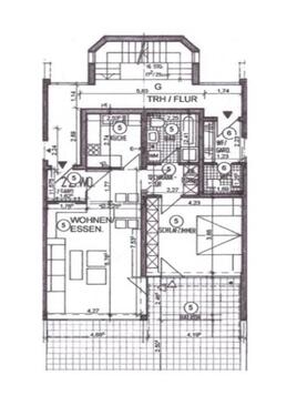 Foto - 2 Zimmer Terrassenwohnung in Bad Hersfeld