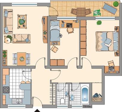 Foto - 3 Zimmer Etagenwohnung in Remscheid
