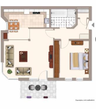 Foto - 2 Zimmer Erdgeschoßwohnung zum Kaufen in Limburg an der Lahn