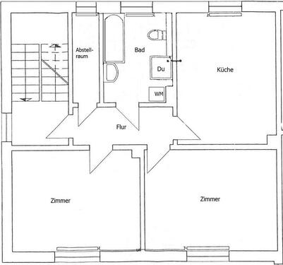 Foto - Etagenwohnung zur Miete in Parchim