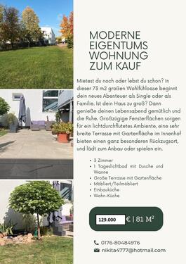 Foto - Eigentumswohnung im Erdgeschoss mit großem Garten 