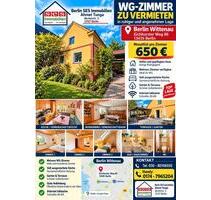 WG-Zimmer Berlin (Wittenau) im EFH mit Garten zu Vermieten