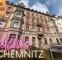 ++ stilvolle 2-Raum Wohnung auf dem Kaßberg - modernisiertes Badezimmer - Erker & Terrasse ++ - Chemnitz Kapellenberg