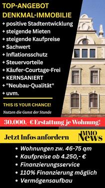 Foto - 3 Zimmer Dachgeschoßwohnung zum Kaufen in Schönebeck (Elbe)