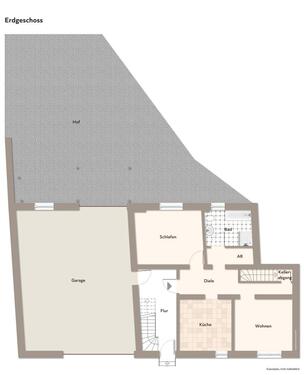 Foto - 2ZKDB am Rande von Alsdorf - 540,00&nbsp;EUR Kaltmiete, ca.&nbsp; 57,00&nbsp;m&sup2;