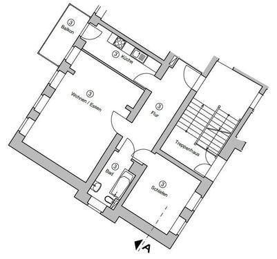 Foto - 2 Zimmer Erdgeschoßwohnung zur Miete in Dresden