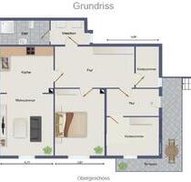 geräumige 3,5- Raum- Wohnung - 700,00&nbsp;EUR Kaltmiete, ca.&nbsp; 105,00&nbsp;m&sup2; in Schmalkalden (PLZ: 98574)