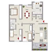 Moderne 5-Zimmer-Eigentumswohnung in Nürnberg-Mögeldorf