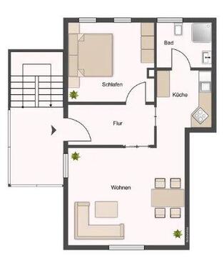 Foto - 3 Zimmer Etagenwohnung zum Kaufen in Vöhringen