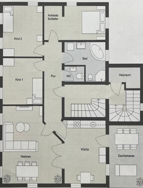 Foto - Etagenwohnung in Markkleeberg zur Miete