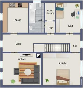 Foto - Attraktive 3-Zimmer-Wohnung in Großenlüder