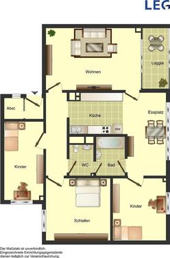 Foto - Etagenwohnung in Monheim am Rhein zur Miete