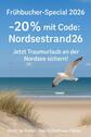 Foto - Frühbucher-Special 2026: 20 % Rabatt mit Code Nordseestrand26