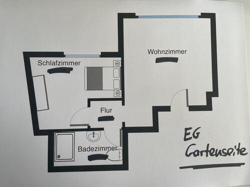 Foto - Linnich-Zentrum, 2-Zimmer (incl. Küche), Diele, Bad