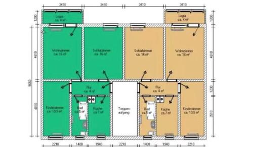 Foto - 3 Zimmer Etagenwohnung zur Miete in Neustadt in Sachsen