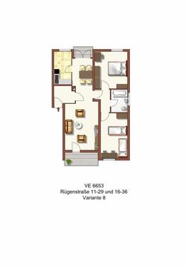 Foto - Erdgeschoßwohnung in Duisburg zur Miete