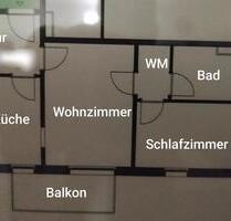 Helle 2 Zimmer Wohnung in Potsdam