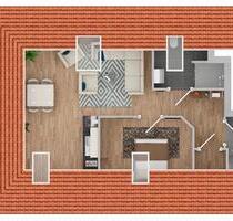 ERSTBEZUG - Neubau-Dachgeschosswohnung im Herzen von Marienhafe - Upgant-Schott
