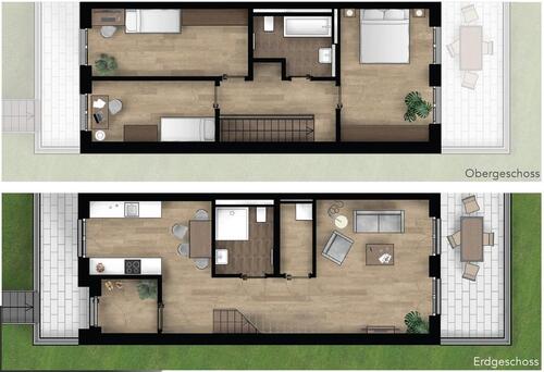 Foto - 3 Zimmer Maisonettenwohnung zur Miete in Schorfheide