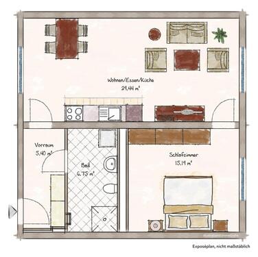 Foto - 2 Zimmer Etagenwohnung zur Miete in Berchtesgaden
