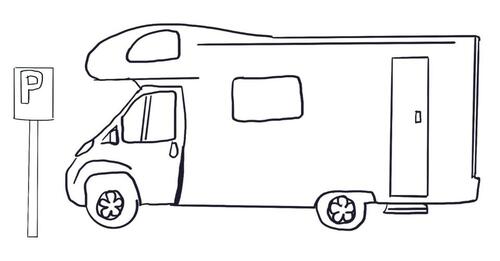 Foto - Vermietung Wohnmobil Stellplatz Wohnwagen Van Parkplatz in HS