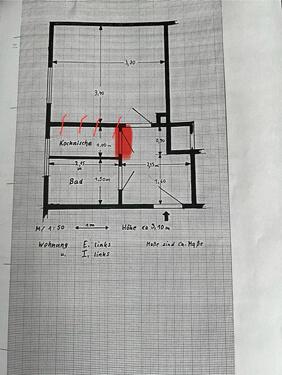 Foto - 1 Zimmer Hochparterre zur Miete in Braunschweig