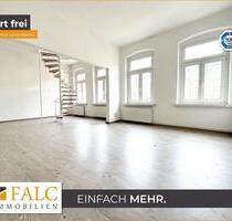 Großzügige 5-Raum-Maisonettewohnung mit Balkon - Chemnitz Hilbersdorf