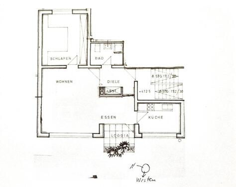 Foto - 2 Zimmer Etagenwohnung zur Miete in Lingen (Ems)