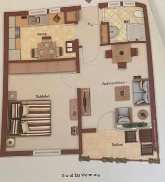 Foto - 2 Zimmer Etagenwohnung zum Kaufen in Neckarsulm