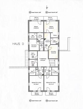 Foto - Helle 2-Zimmer-Wohnung mit Balkon und Blick ins Grüne