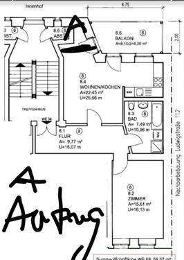 Foto - 2-Raum Mietwohnung, Benningsenstr. 1, 04315 Leipzig