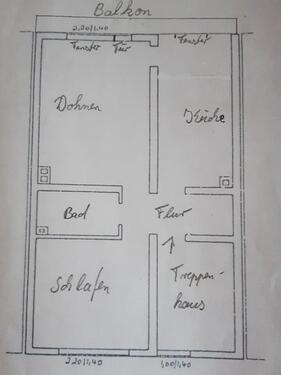 Foto - Wohnung mit Balkon , 2,5 Zimmer