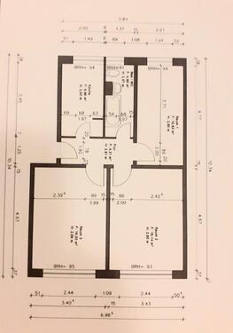 Foto - Helle 3-Raumwohnung mit Balkon am Südrand von Halle-Neustadt