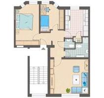 3-Zimmer Wohnung, 68 m², Leverkusen Wiesdorf