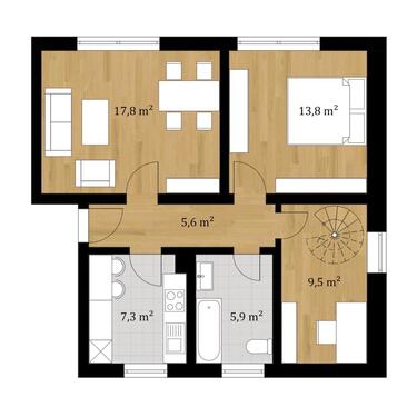 Foto - Etagenwohnung in Wilsdruff