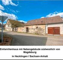 Haus mit Scheune und Hof Garten zu Verkaufen Mietkauf Ratenkauf - Hecklingen