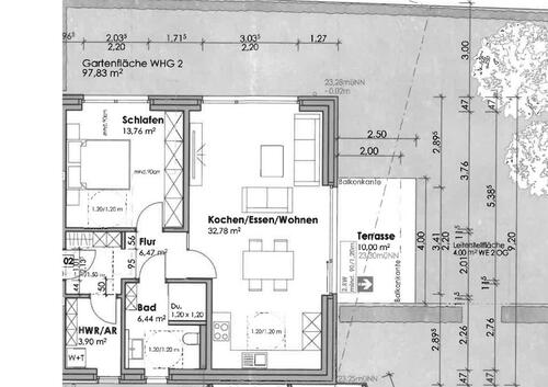 Foto - Erdgeschoßwohnung in Bocholt zur Miete