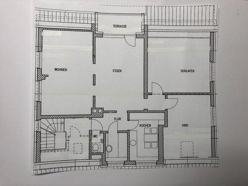 Foto - Erstbezug nach Renovierung, 3,5 Zimmerwohnung DG in 68782 Brühl