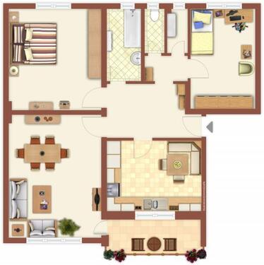 Foto - 3 Zimmer Etagenwohnung in Mönchengladbach