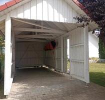 Überdachter Stellplatz Carport für Wohnwagen Wohnmobil - Blaubeuren