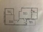 Foto - Vermietung ab 01.12. Schöne Zweiraumwohnung im Herzen Waldenburgs
