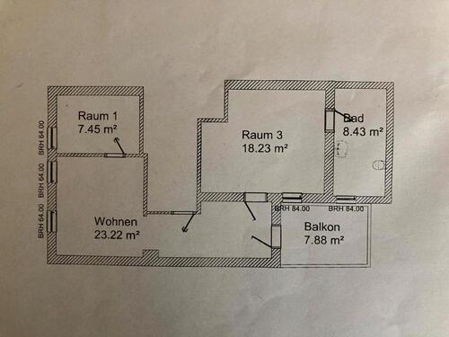 Foto - Vermietung ab 01.12. Schöne Zweiraumwohnung im Herzen Waldenburgs