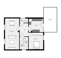 Zweistöckige 5 Zimmer-Wohnung in Dietzenbach Westend