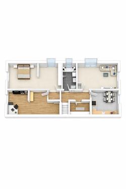 Foto - Sanierte 4-Zimmer Wohnung mit neuer Küche, Garage & Dachboden