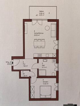 Foto - 2 Zimmer Etagenwohnung zur Miete in Tirschenreuth