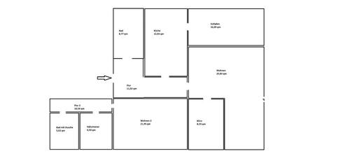 Foto - Wohnung zu vermieten - ganze Etage