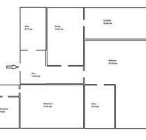 Wohnung zu vermieten - ganze Etage - Neukirchen/Pleiße