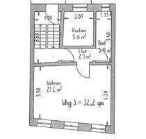 1-Zimmer-Wohnung in Rheinnähe in Köln-Niehl auf Zeit