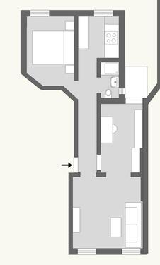 Foto - 3 Zimmer Etagenwohnung zur Miete in Hamburg