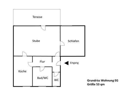 Foto - Vermietung einer attraktiven 2 Zimmer EG Wohnung in Bremervörde